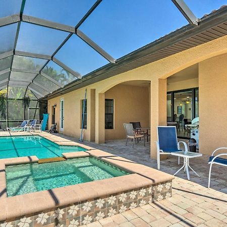 Canalfront Cape Coral Home With Patio And Grill! المظهر الخارجي الصورة