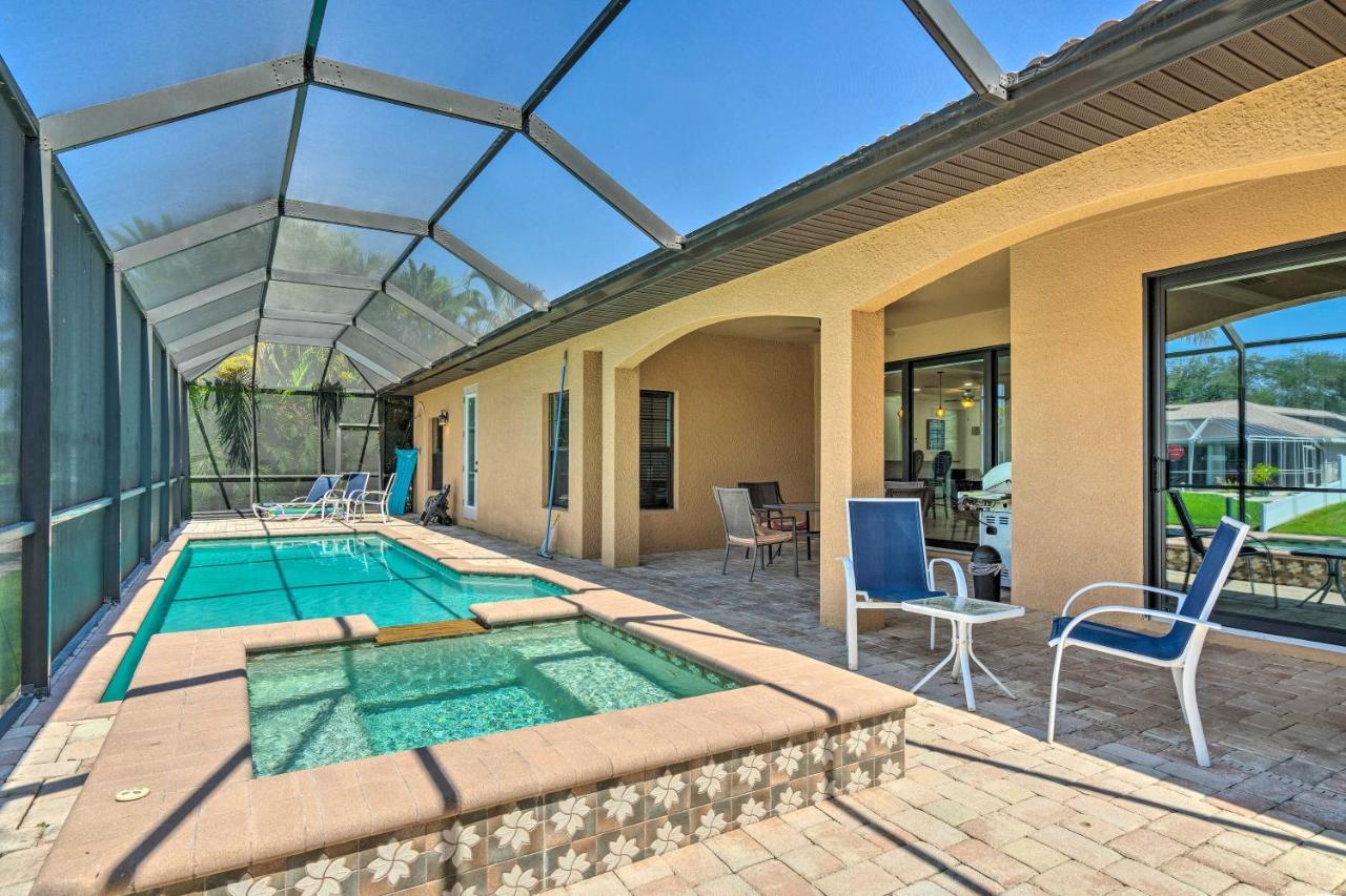 Canalfront Cape Coral Home With Patio And Grill! المظهر الخارجي الصورة
