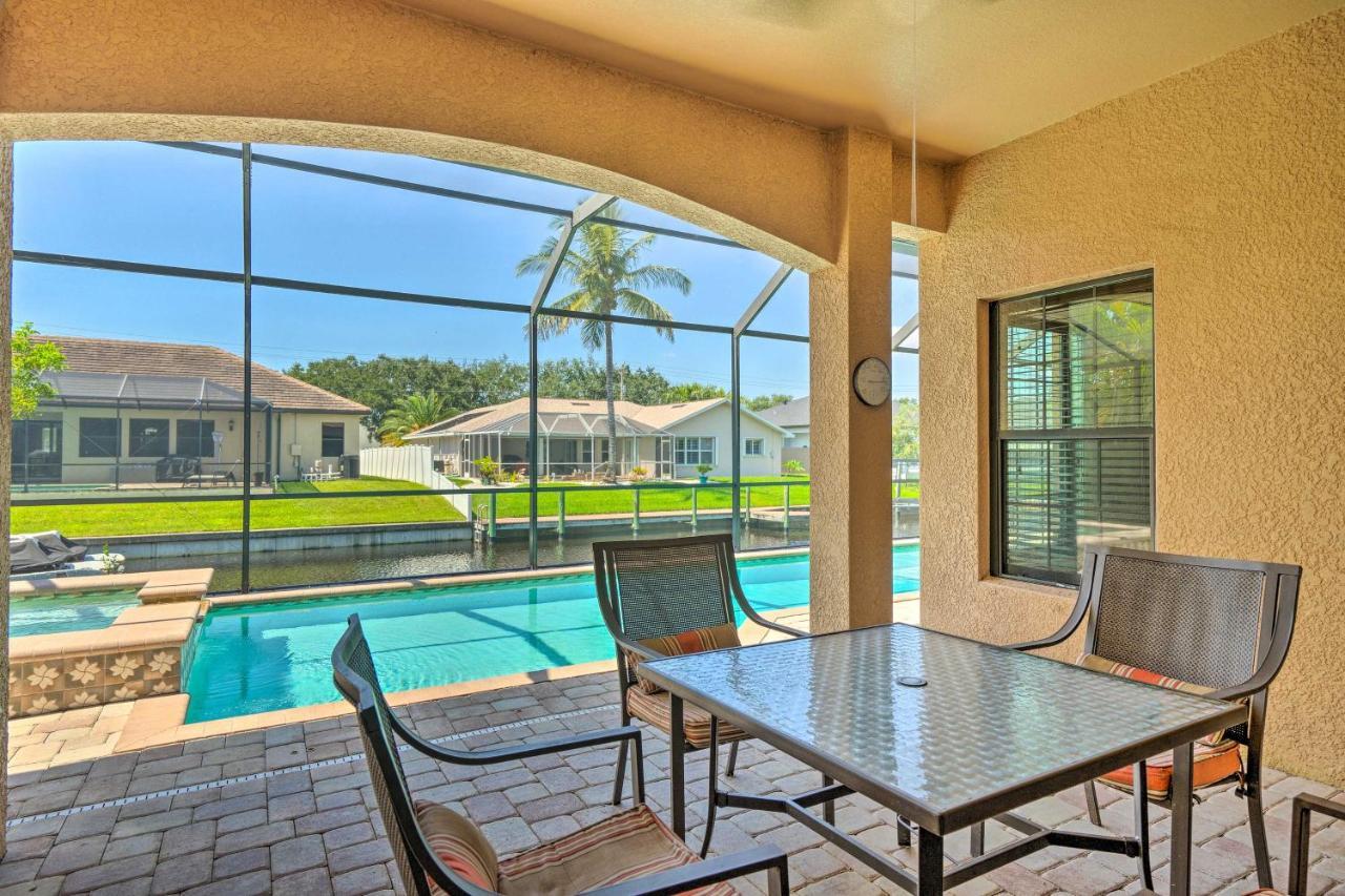 Canalfront Cape Coral Home With Patio And Grill! المظهر الخارجي الصورة