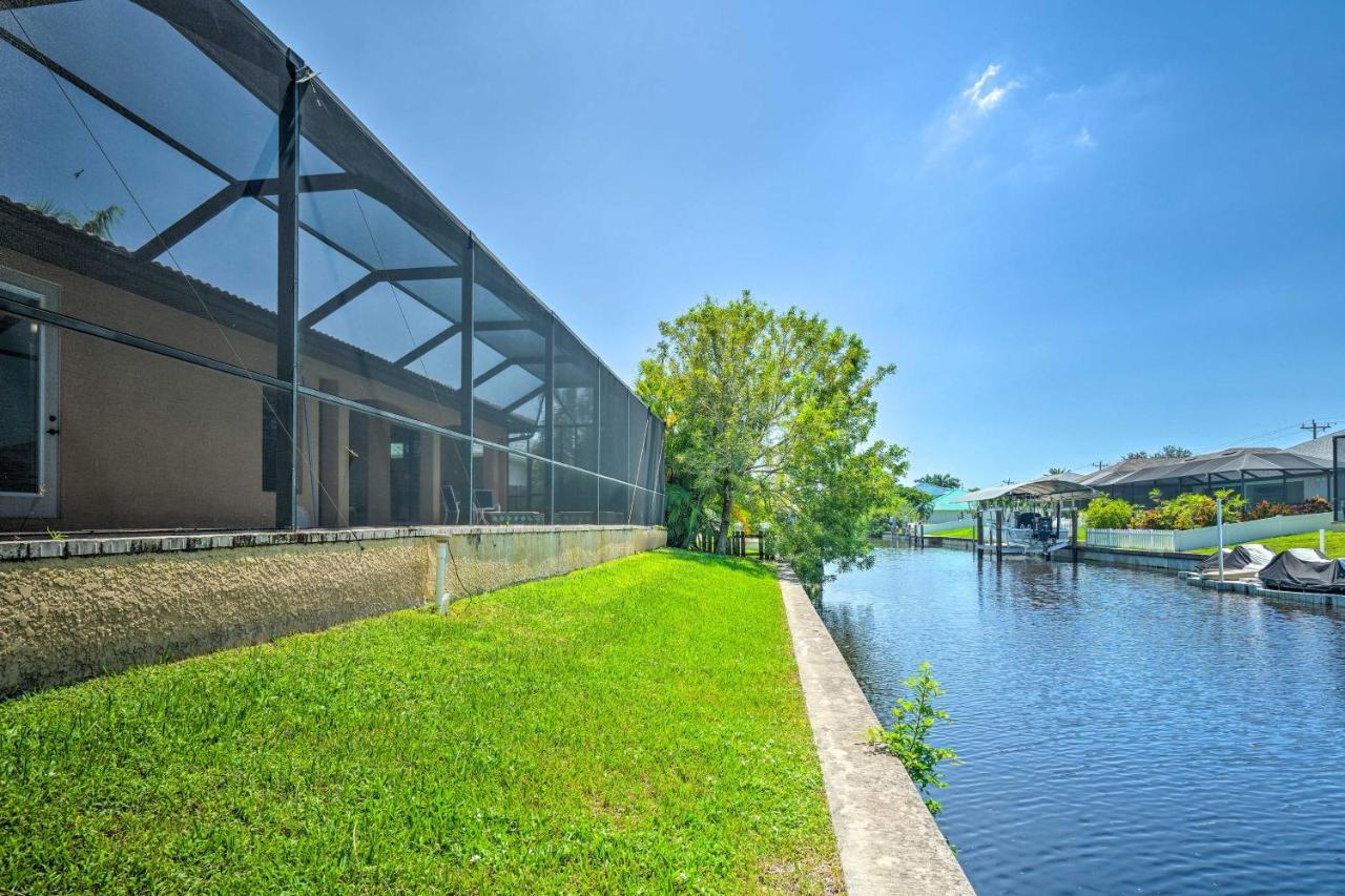 Canalfront Cape Coral Home With Patio And Grill! المظهر الخارجي الصورة